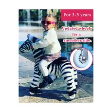 Ponycycle Zebre à monter Petit Modèle pour 3 à 5 ans