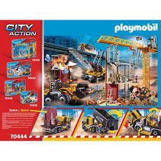 PLAYMOBIL 70444 City action - Camion avec benne et plateforme