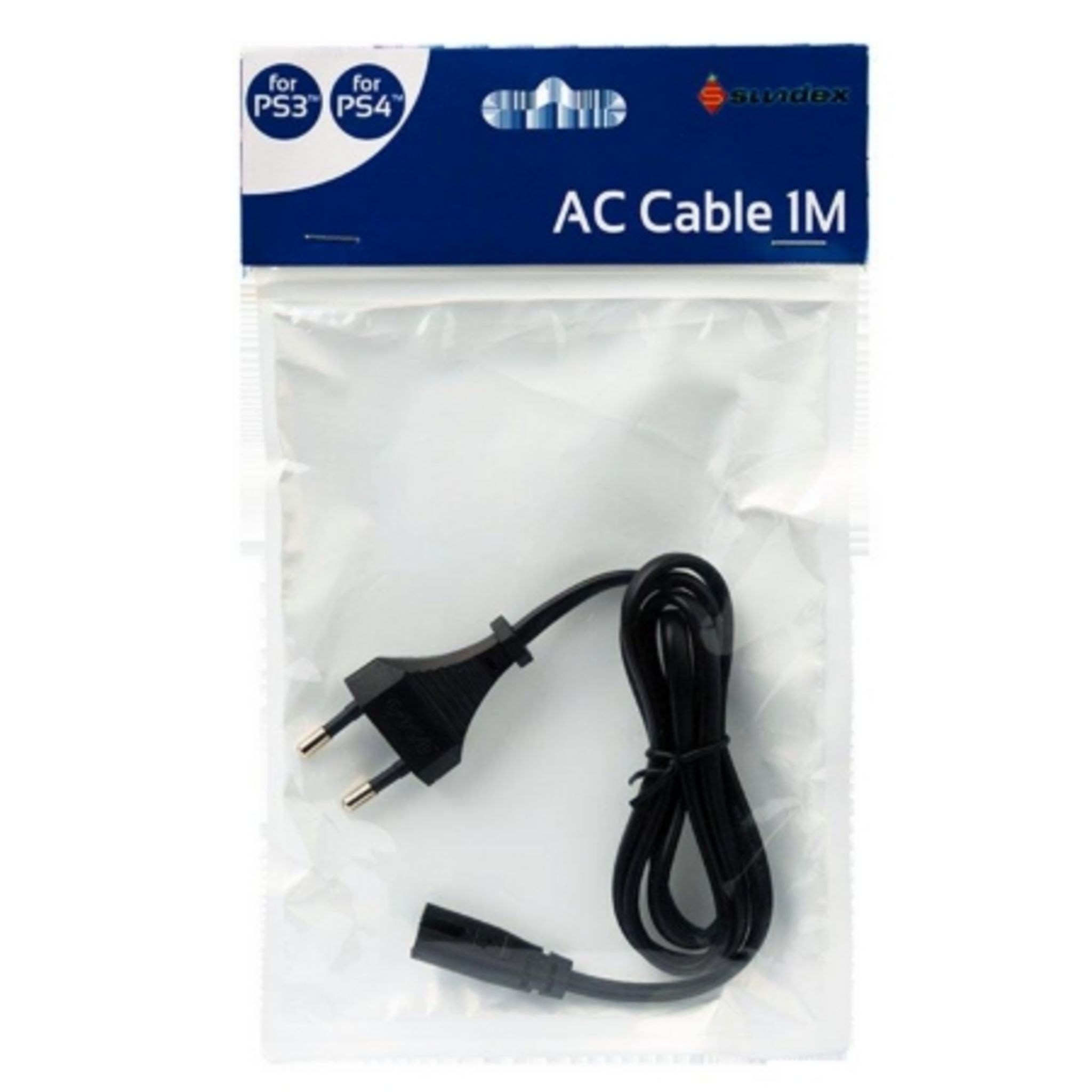 Cable d'alimentation (1m) pour PS3 et PS4 pas cher 