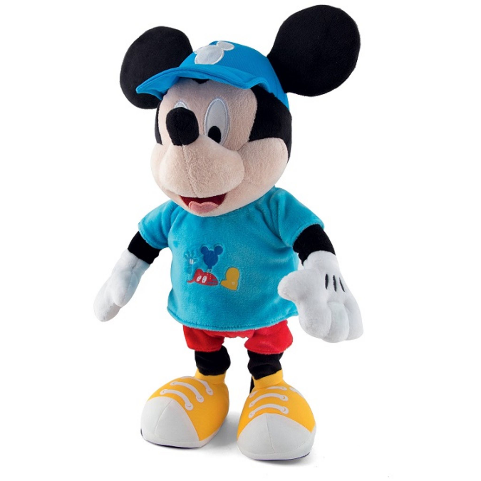 Peluche interactive sonore - IMC TOYS - Mickey Rigole - Mixte - Piles - À  partir de 18 mois - Cdiscount Jeux - Jouets