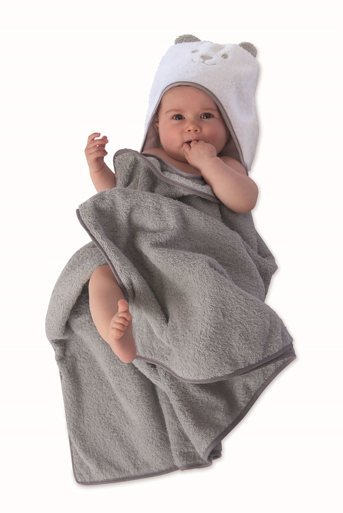 Tineo Cape De Bain Bebe 2 En 1 En Eponge Absorbante Pas Cher A Prix Auchan