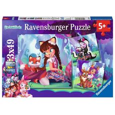 RAVENSBURGER Puzzles 3 x 49 pièces 