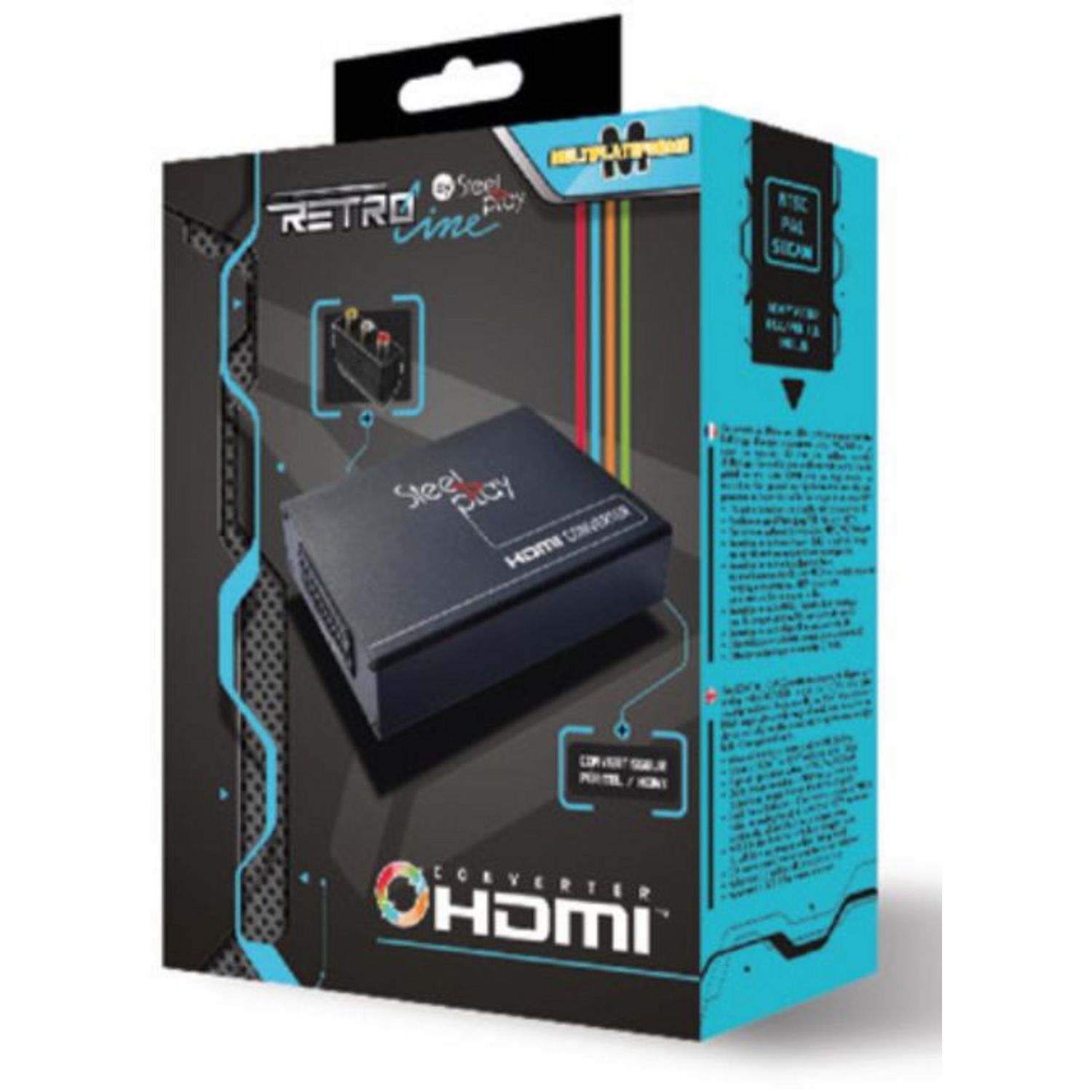 Adaptateur Péritel vers HDMI, Convertisseur Péritel vers HDMI avec
