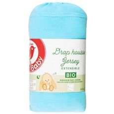 Auchan Baby Drap Housse Jersey 100 Bio 60 X 1 Cm Pas Cher A Prix Auchan