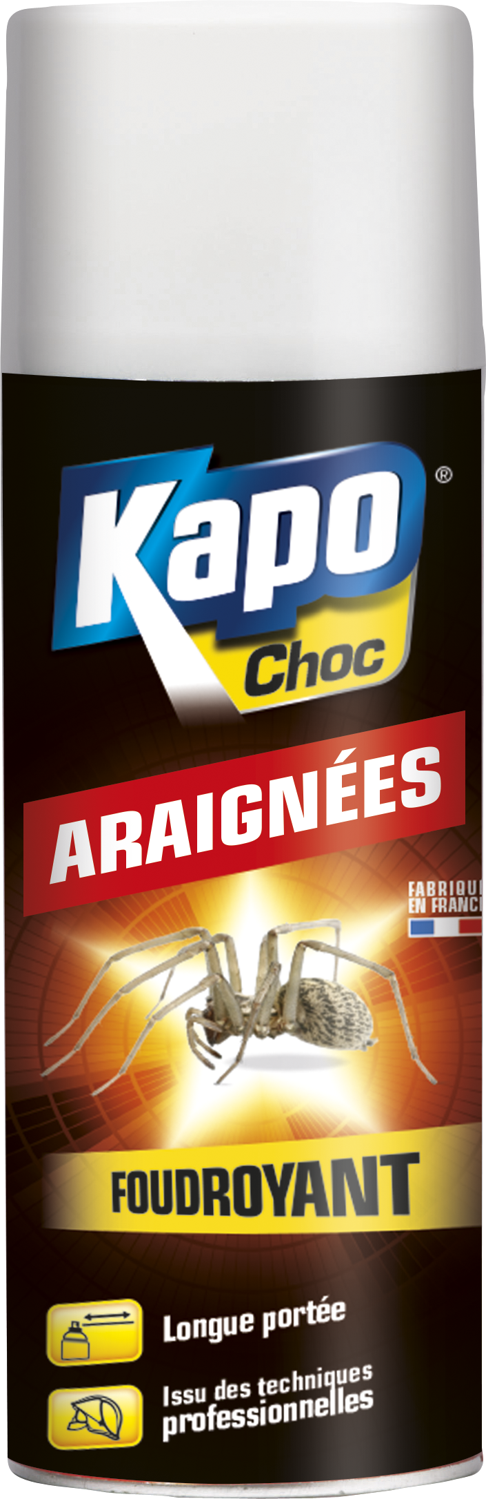 Kapo Choc Cafards et Araignées - Spray de 1L