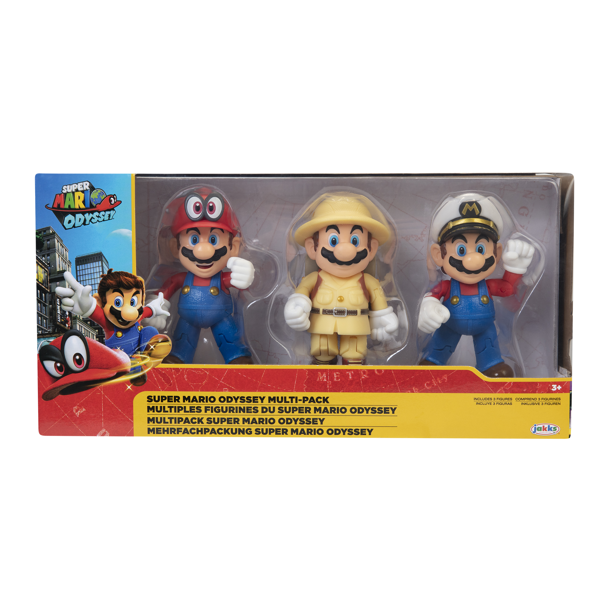 JAKKS PACIFIC Coffret diorama 5 figurines Super Mario pas cher