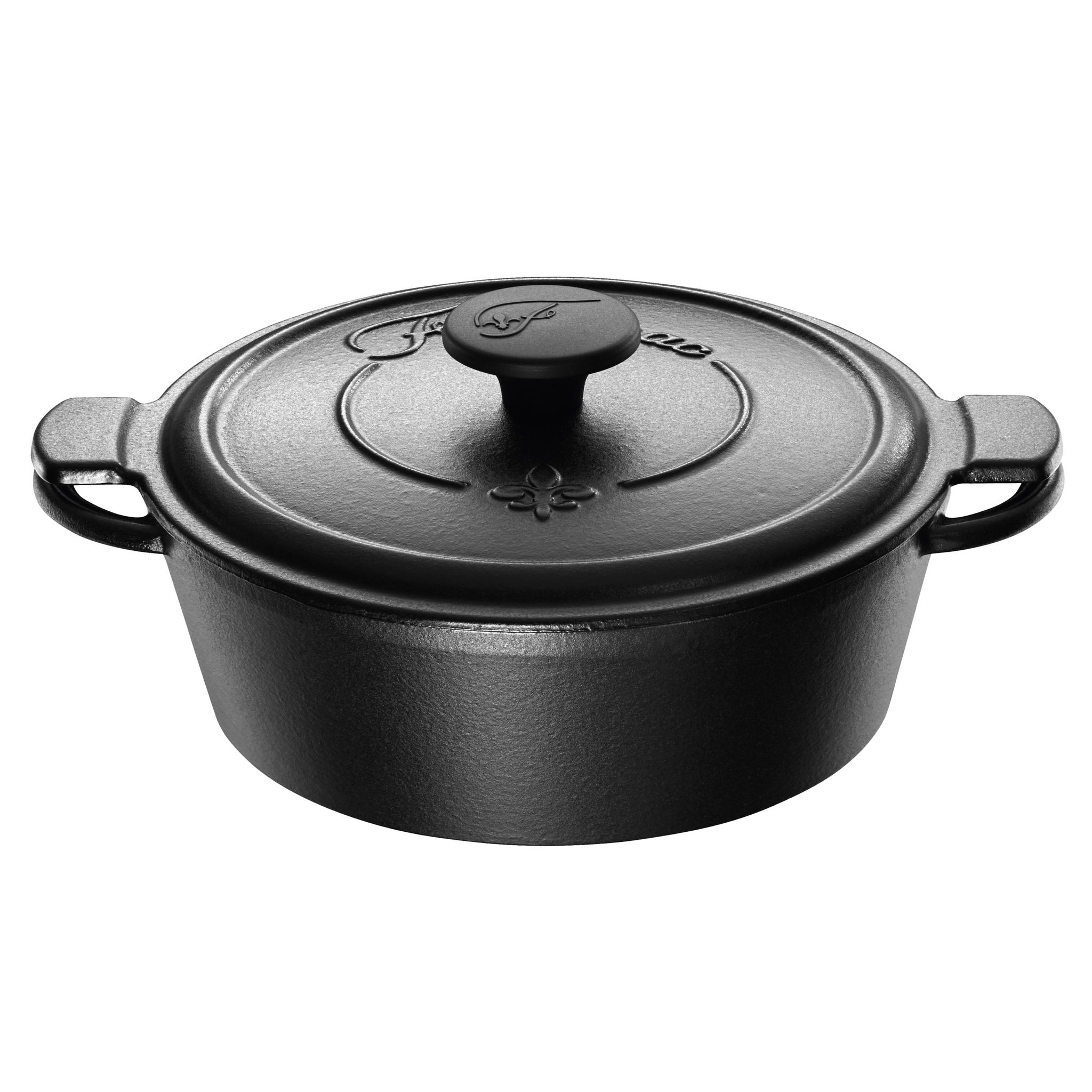 cocotte fontignac ronde fonte émaillée 24 cm auto mijoteur