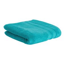 ACTUEL Maxi drap de bain uni en coton 450 g/m² (Bleu turquoise)