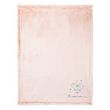Babycalin Couverture 75x100cm bi-matiere Ballerine