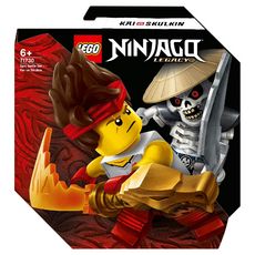 LEGO NINJAGO 71730 Kai contre Skulkin jeu ninja
