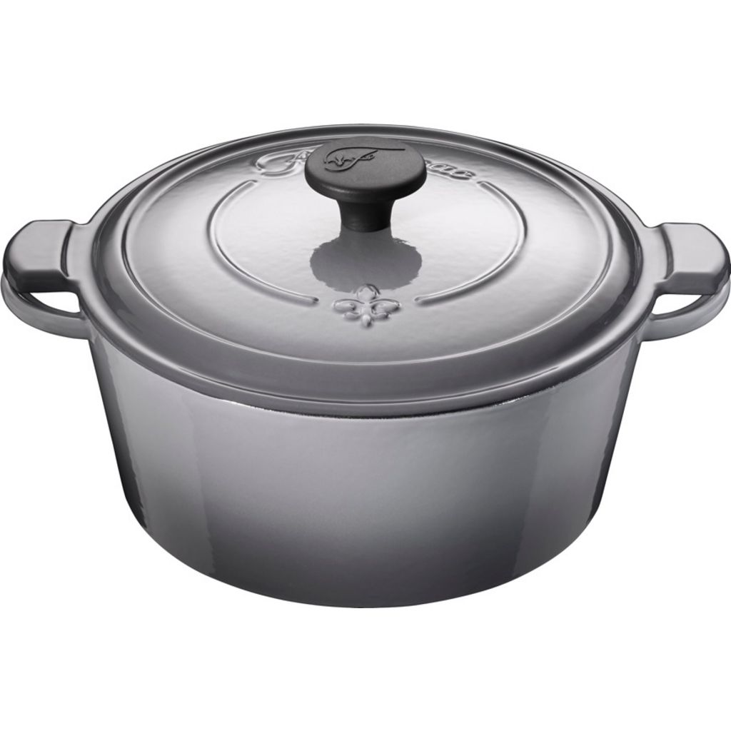 cocotte fontignac ronde fonte émaillée 24 cm auto mijoteur