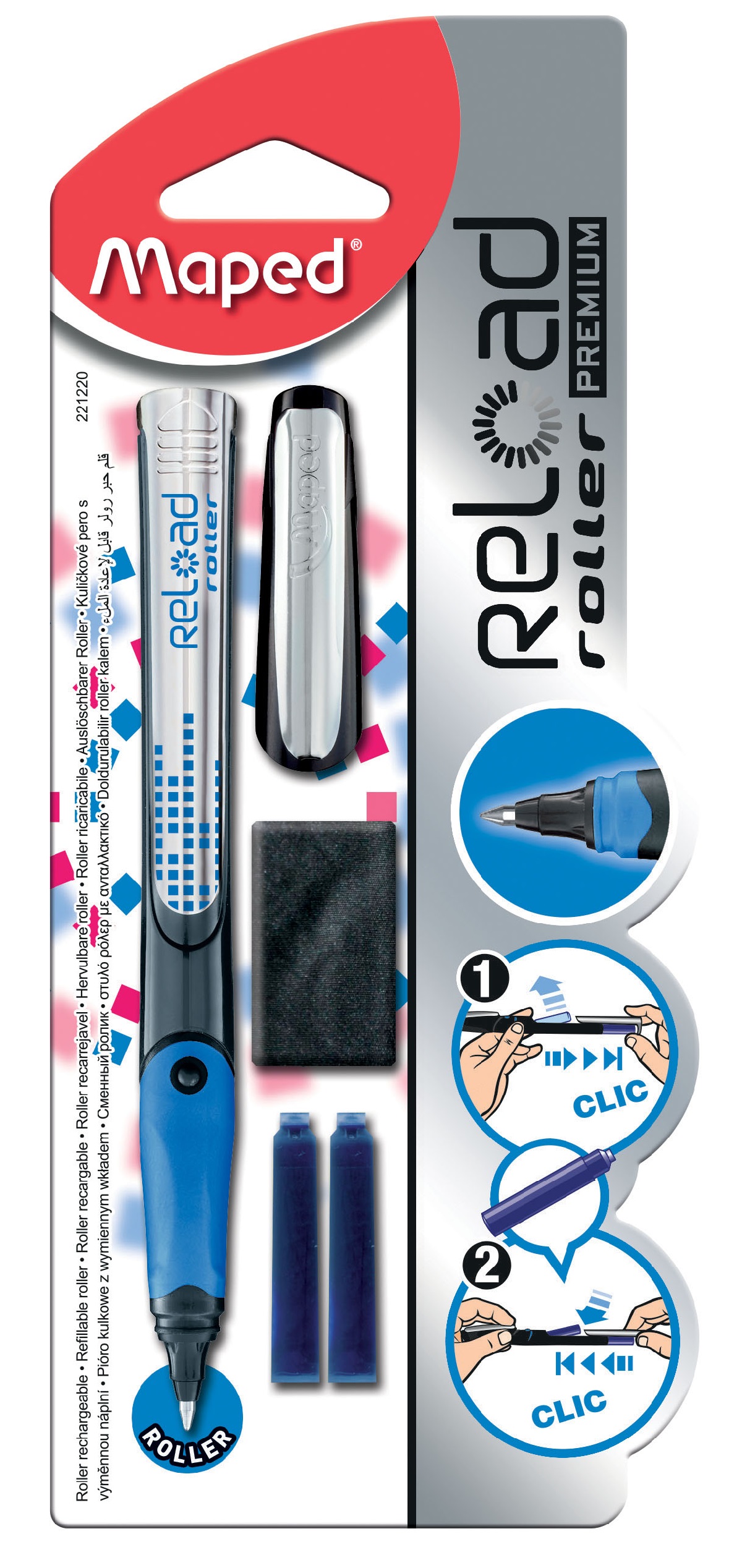 Cartouche pour stylo roller