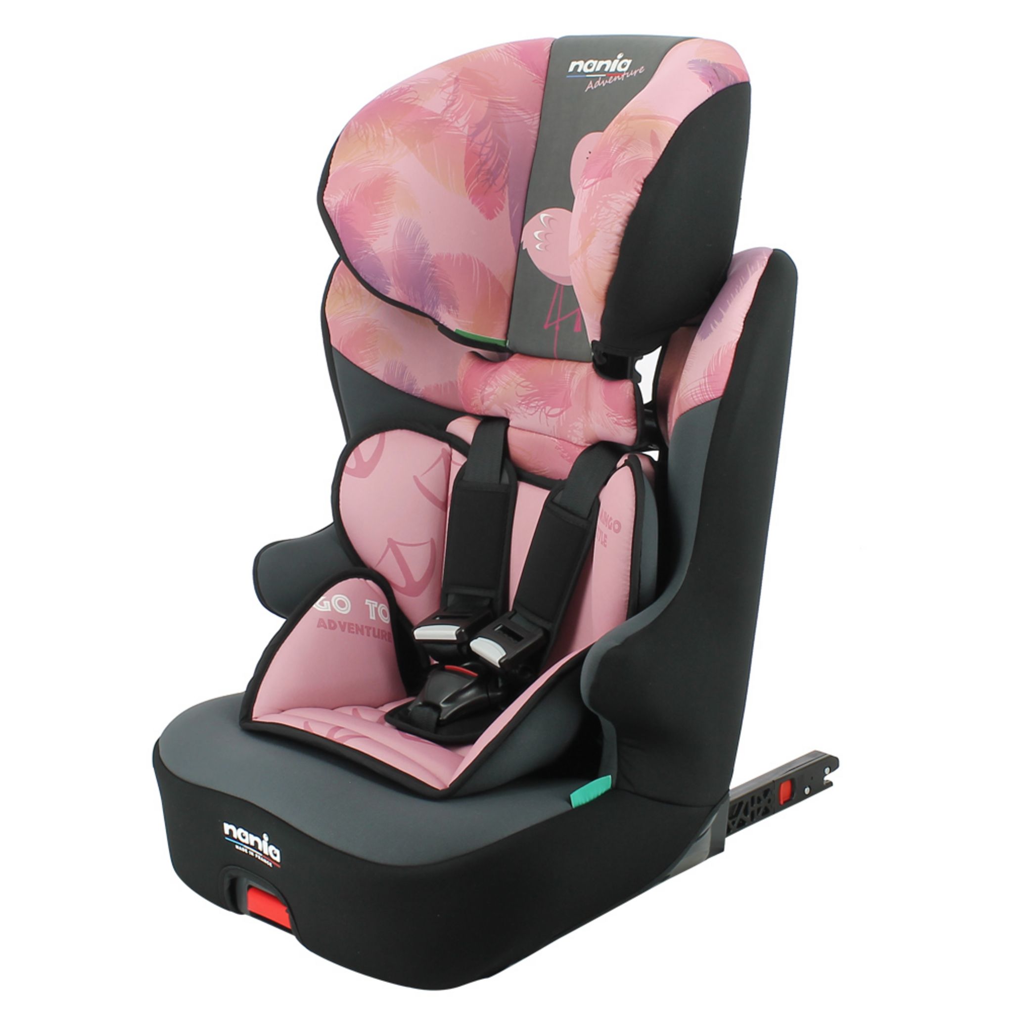 Nania - Siège auto isofix RACE I FIX 76-140 cm R129 i-Size