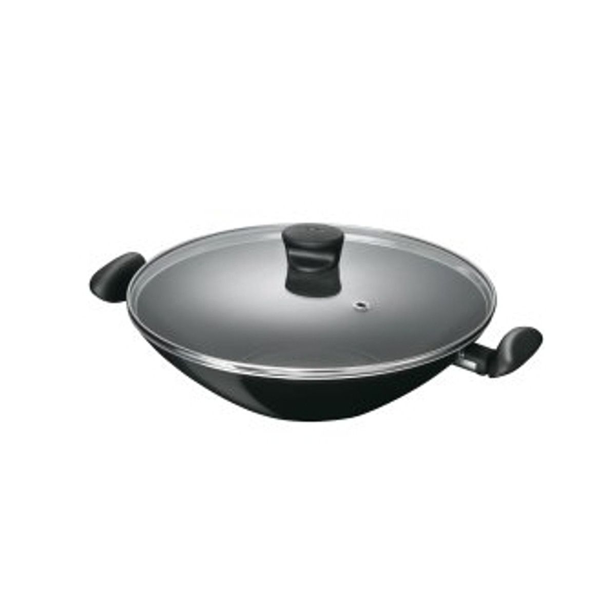 TEFAL Maxi Wok 36 cm et son couvercle en verre pas cher 