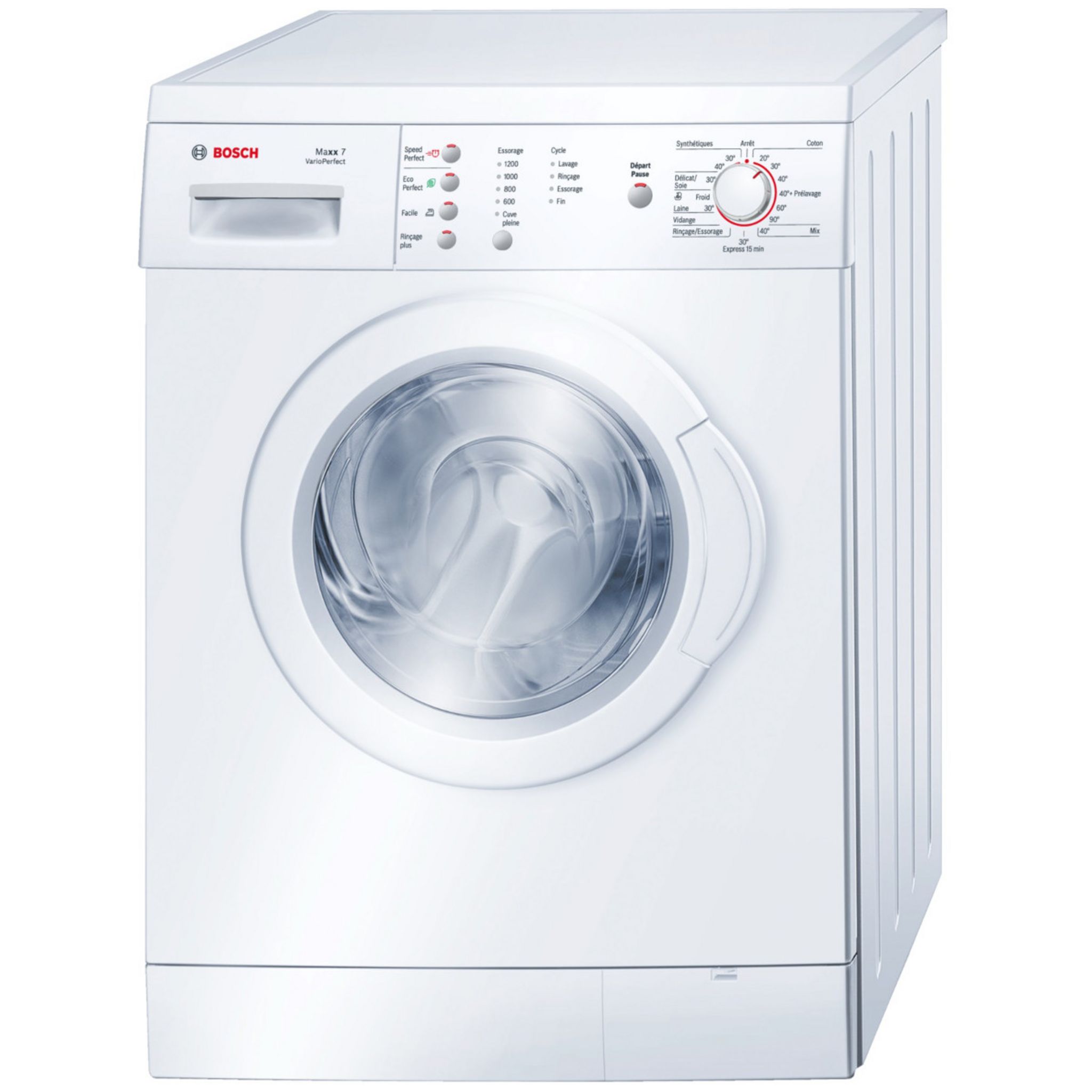 Lave-linge qualitatif petit prix, 7 kg, 1400 trs/min Bosch