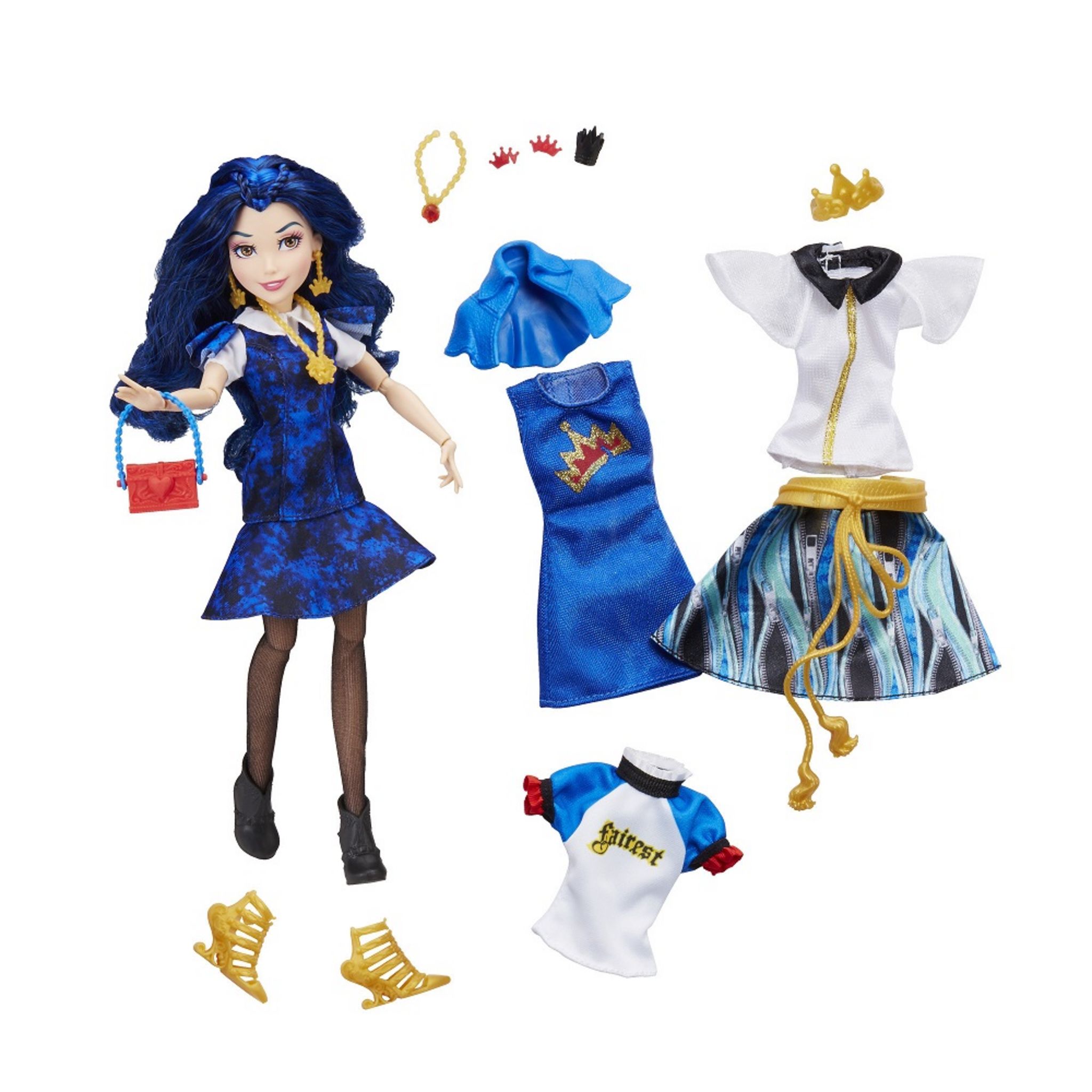 HASBRO Poupee Mannequin Evie Reine de la Mode Disney Descendants pas cher Auchan