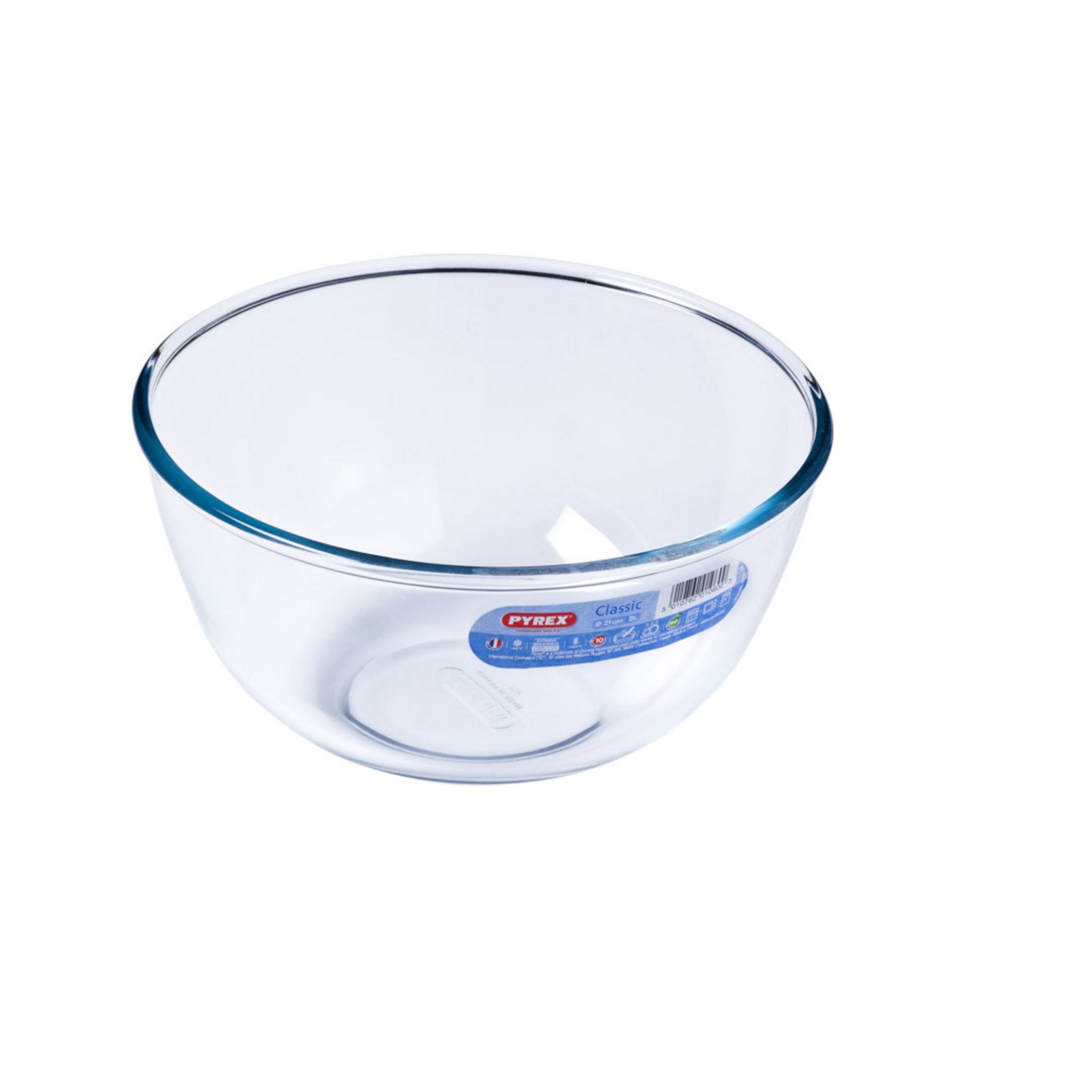 Saladier Pyrex® en verre 21 cm avec couvercle, Prep & Store