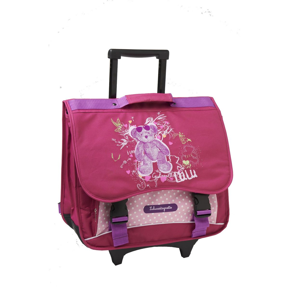 Cartable a 2025 roulette lulu castagnette