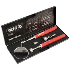 YATO Kit de miroir d'inspection et outil d'extraction telescopique