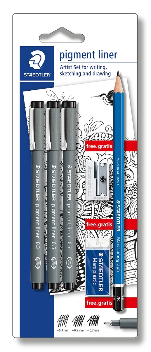 Staedtler Lot de 3 gommes en plastique Blanc à prix pas cher