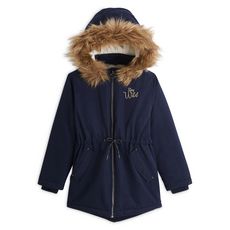 INEXTENSO Parka a capuche doublee sherpa fille pas cher Auchan