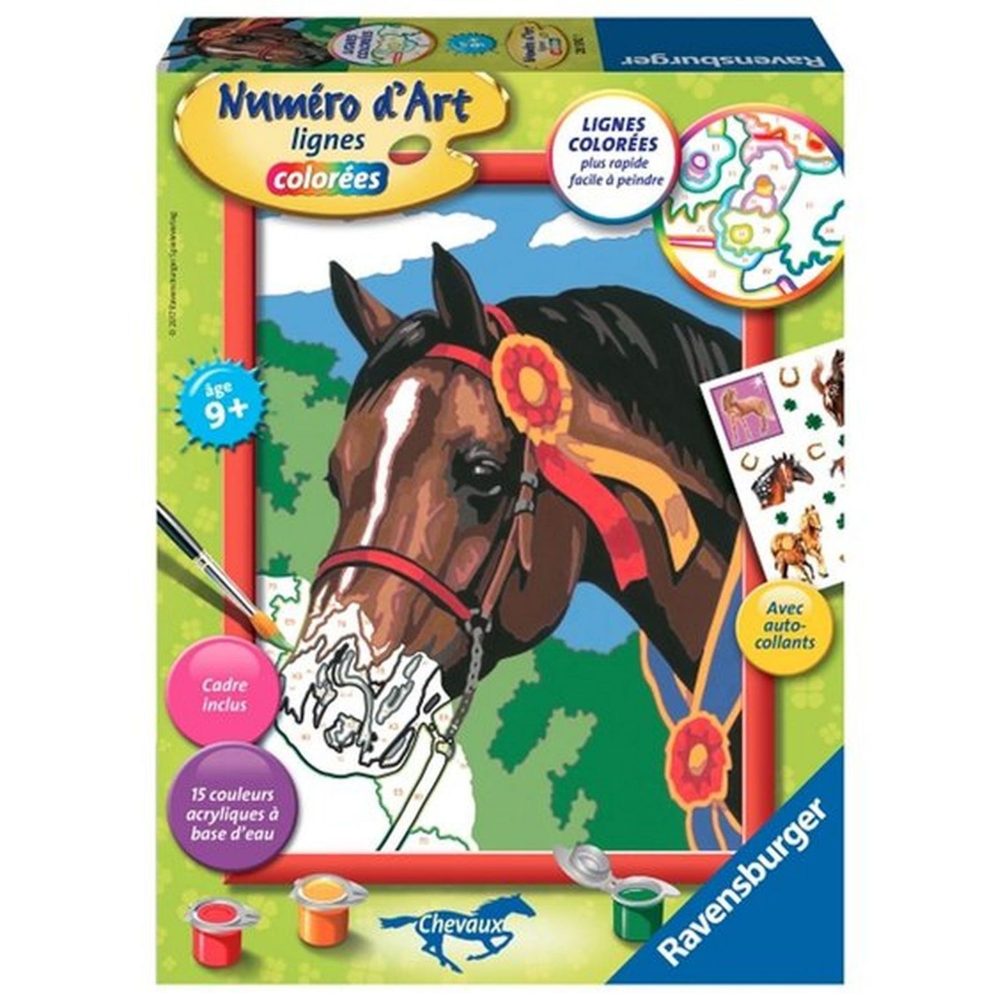 Ravensburger Numéro d´Art® Cheval de course