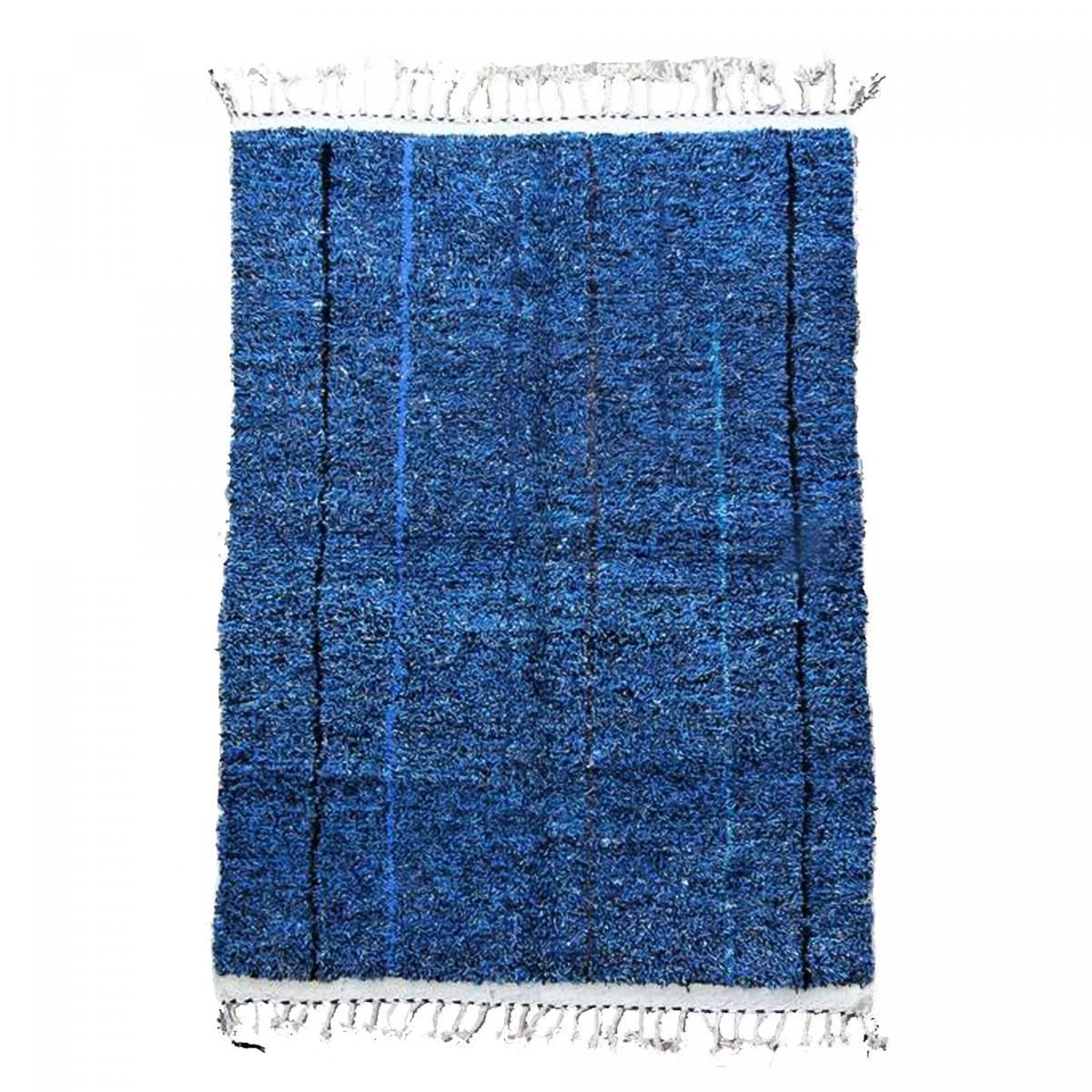Unamourdetapis Tapis berbère Fait main ZAOULET Bleu 200x280 en laine