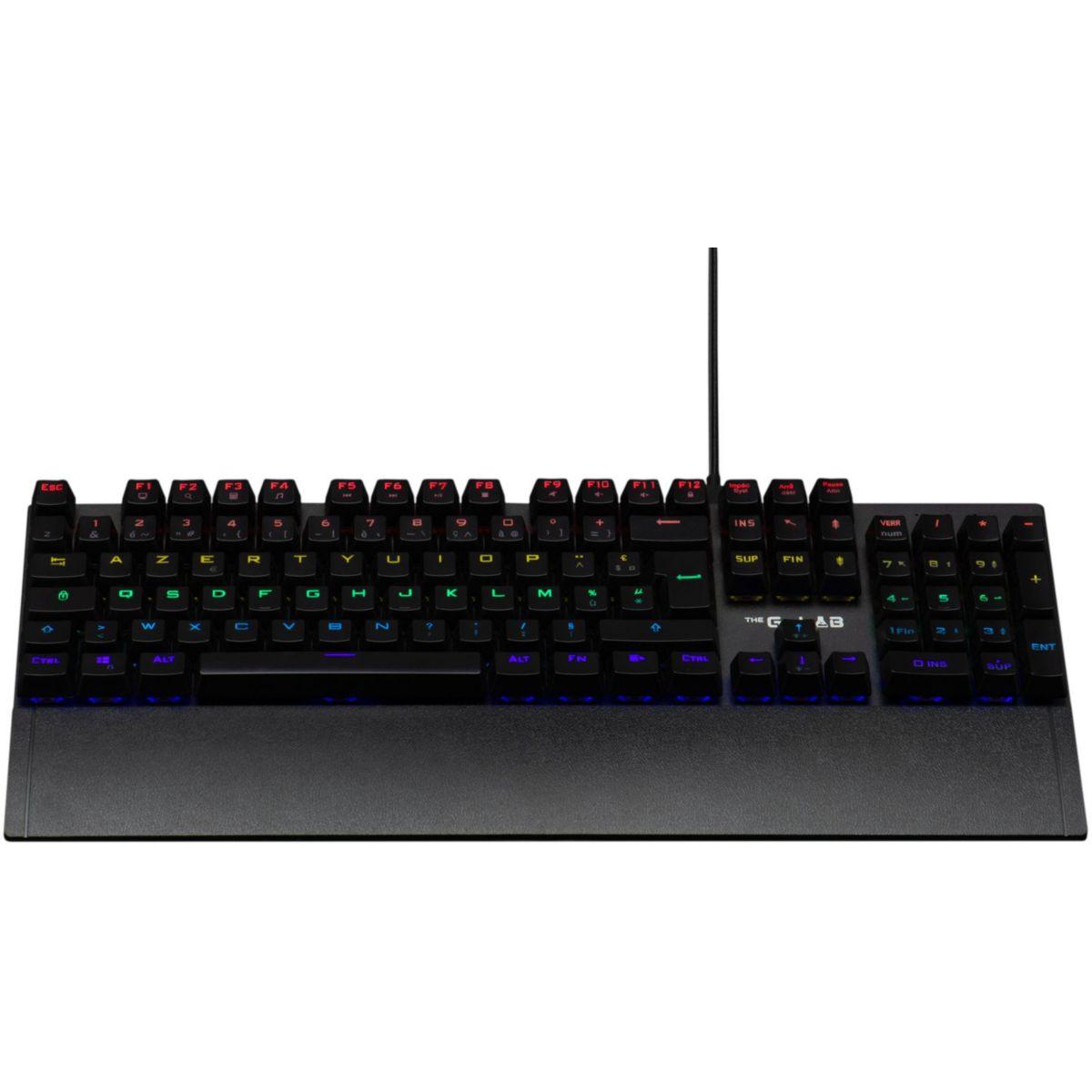 Clavier gamer KEYZ CARBON EX FR