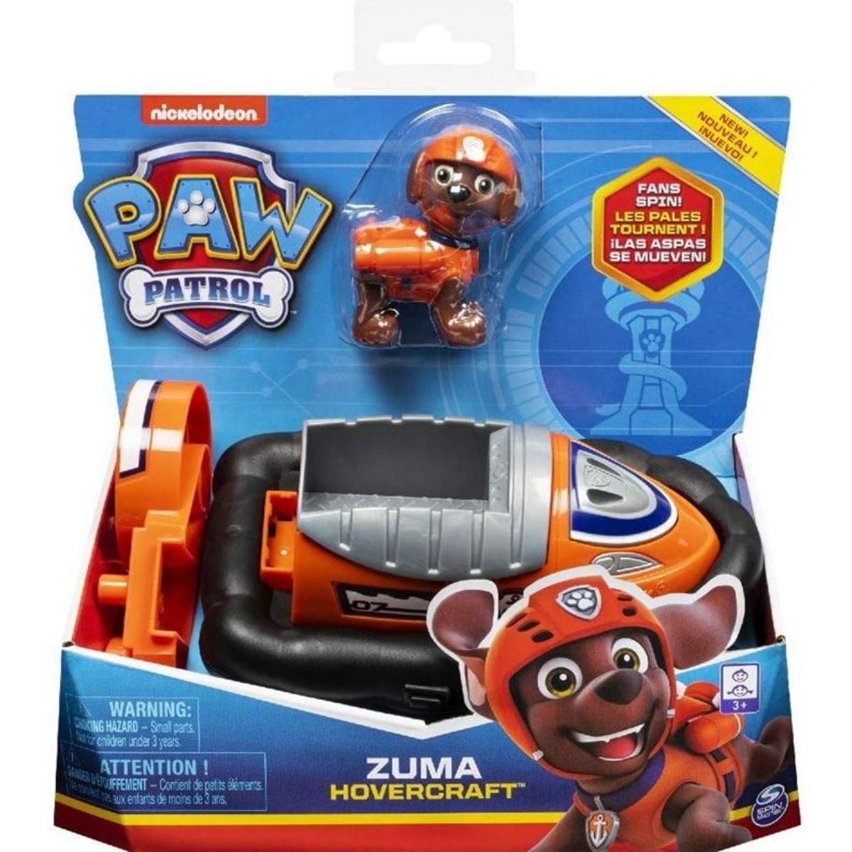 SPIN MASTER Véhicule + figurine ultimate rescue Zuma - Pat'Patrouille pas  cher 