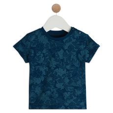 IN EXTENSO T-shirt manches courtes bébé garçon (bleu foncé)