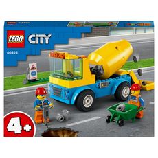 LEGO City 60325 Camion bétonnière 
