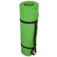 VIVEZEN Tapis de yoga, de gym, d'exercices 180 x 60 x 1,2 cm + sac de transport (Vert)