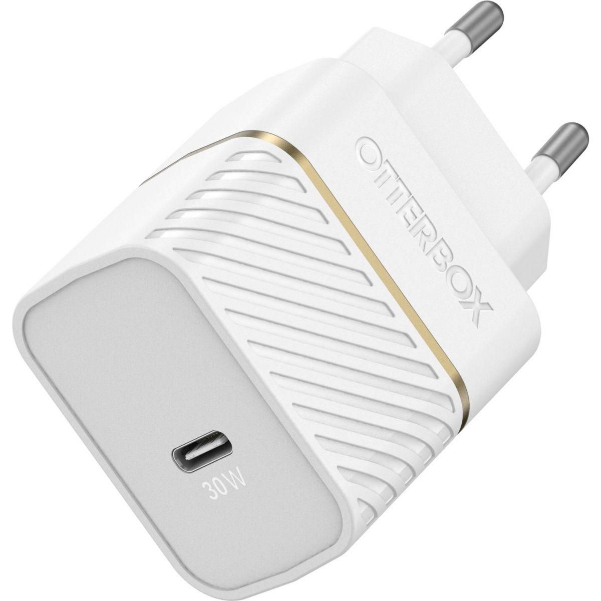 Otterbox Chargeur secteur USB-C 30W blanc