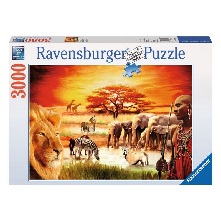 Puzzle 3000 pieces - La fierte du Massai - Ravensburger - Puzzle