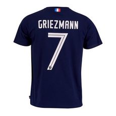 FFF Griezmann T-shirt Supporter Marine Junior Equipe de France (Bleu)