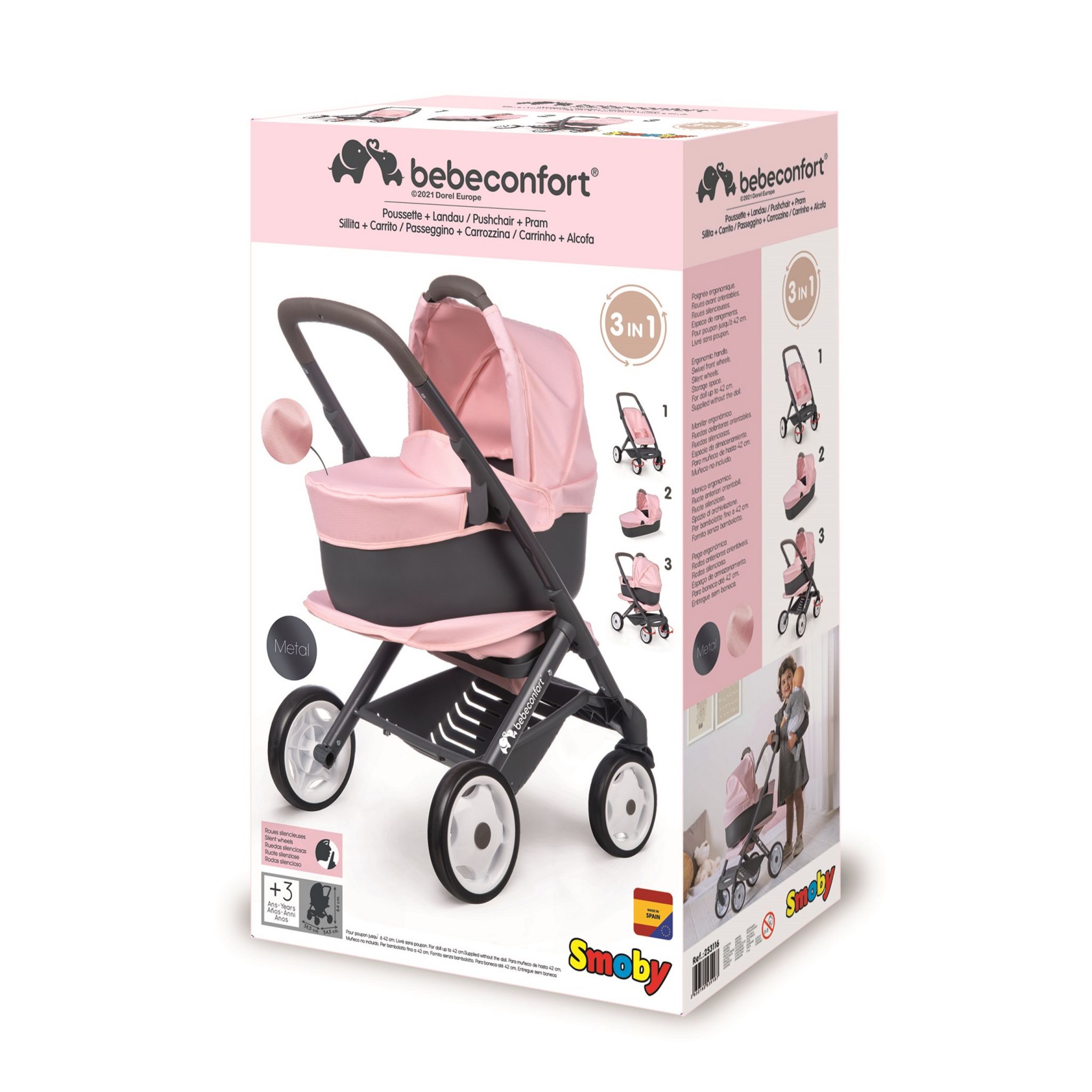 Poussette Canne Tissu Pour Poupee à Prix Carrefour