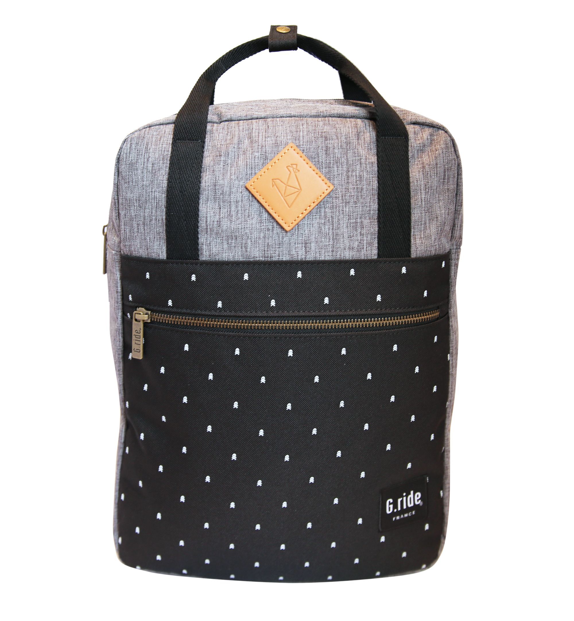 Bagtrotter Sac Dos Diane G.Ride Noir et Gris pas cher Auchan.fr