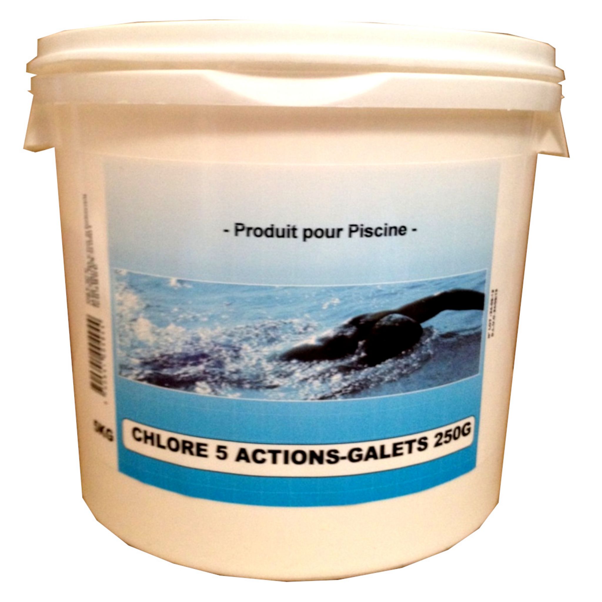 Nmp Chlore lent 5 fonctions galet 250g 5kg - 35109g pas cher 