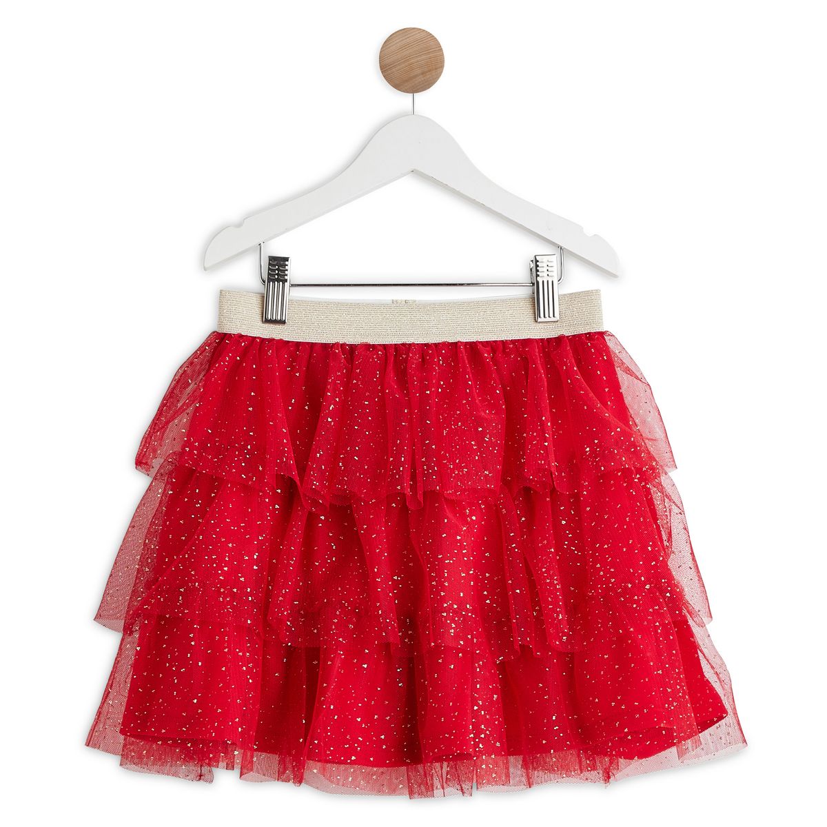 Jupe tulle rouge hot sale