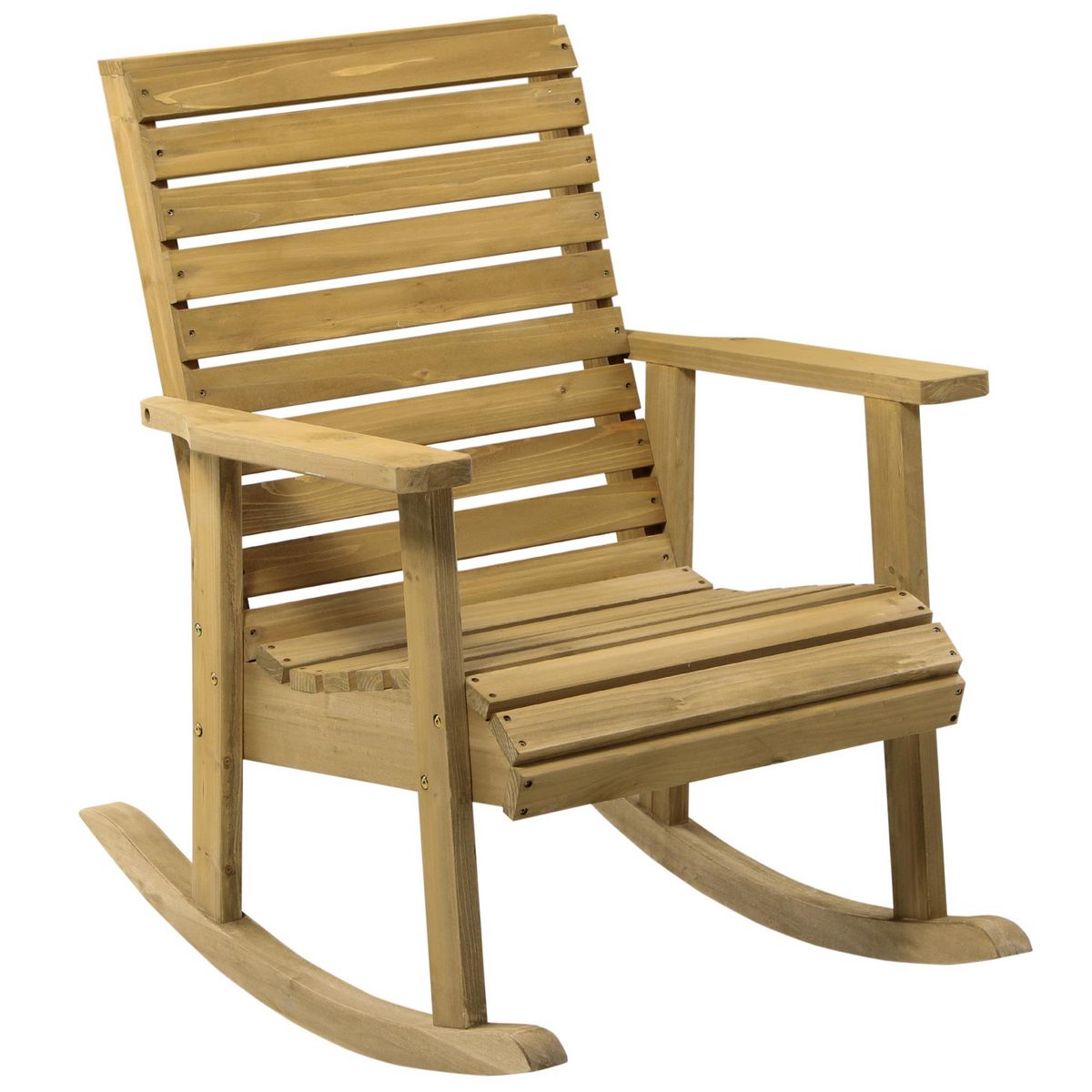 Fauteuil jardin bois,chaises longues jardin extérieur,rocking