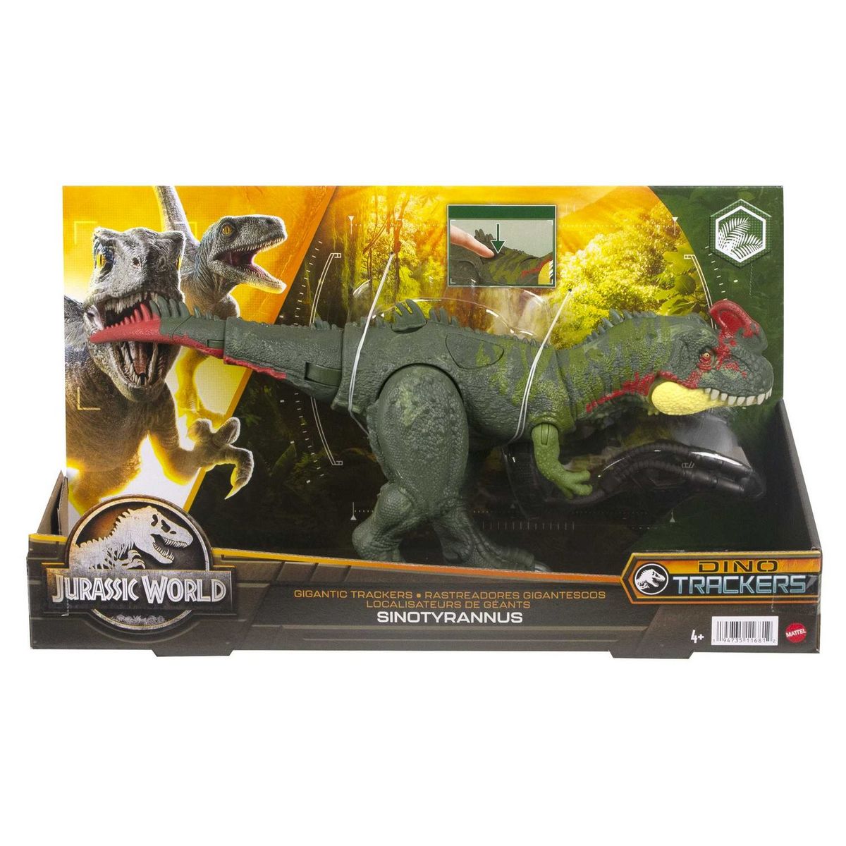 Figurine Méga Action Dinosaure Sinotyrannus - Jurassic World
