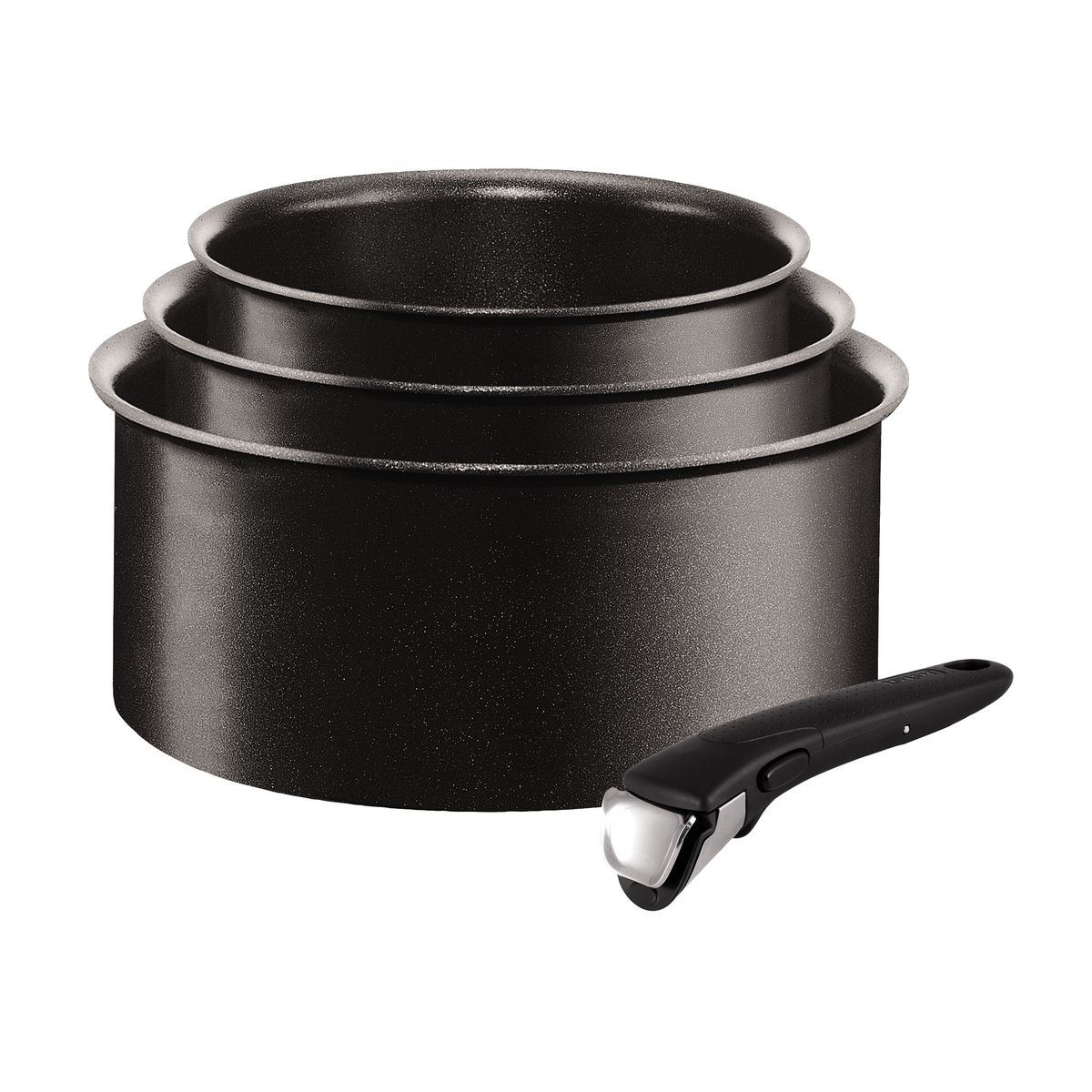 Préparez de bons petits plats avec le set de casseroles Tefal, en promo  chez Krëfel !