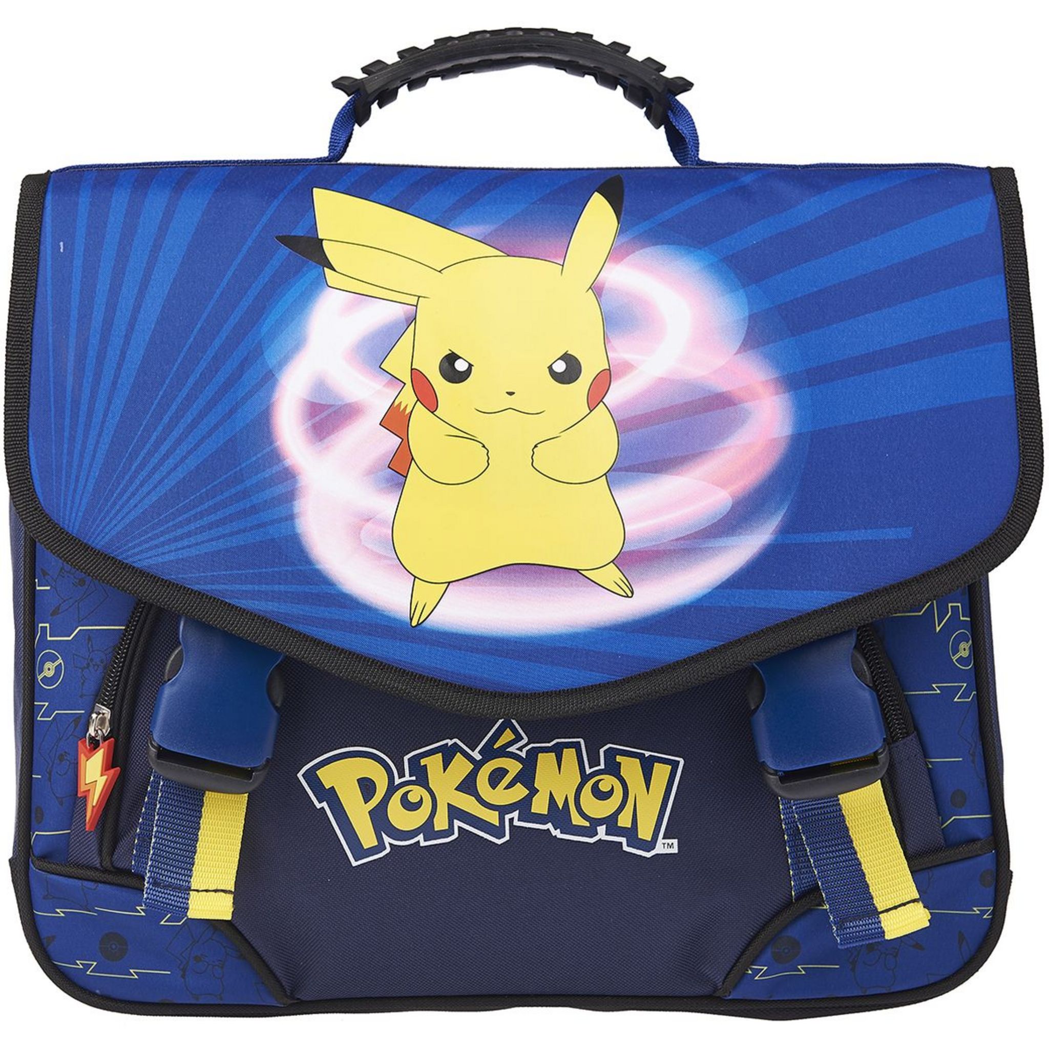 NINTENDO Sac maternelle à roulettes bleu Pokemon pas cher 