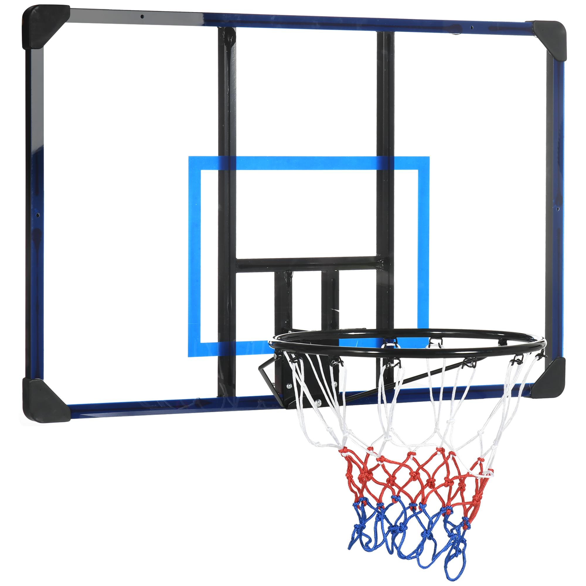 vidaXL Support de basket-ball Blanc 216-250 cm Polyéthylène