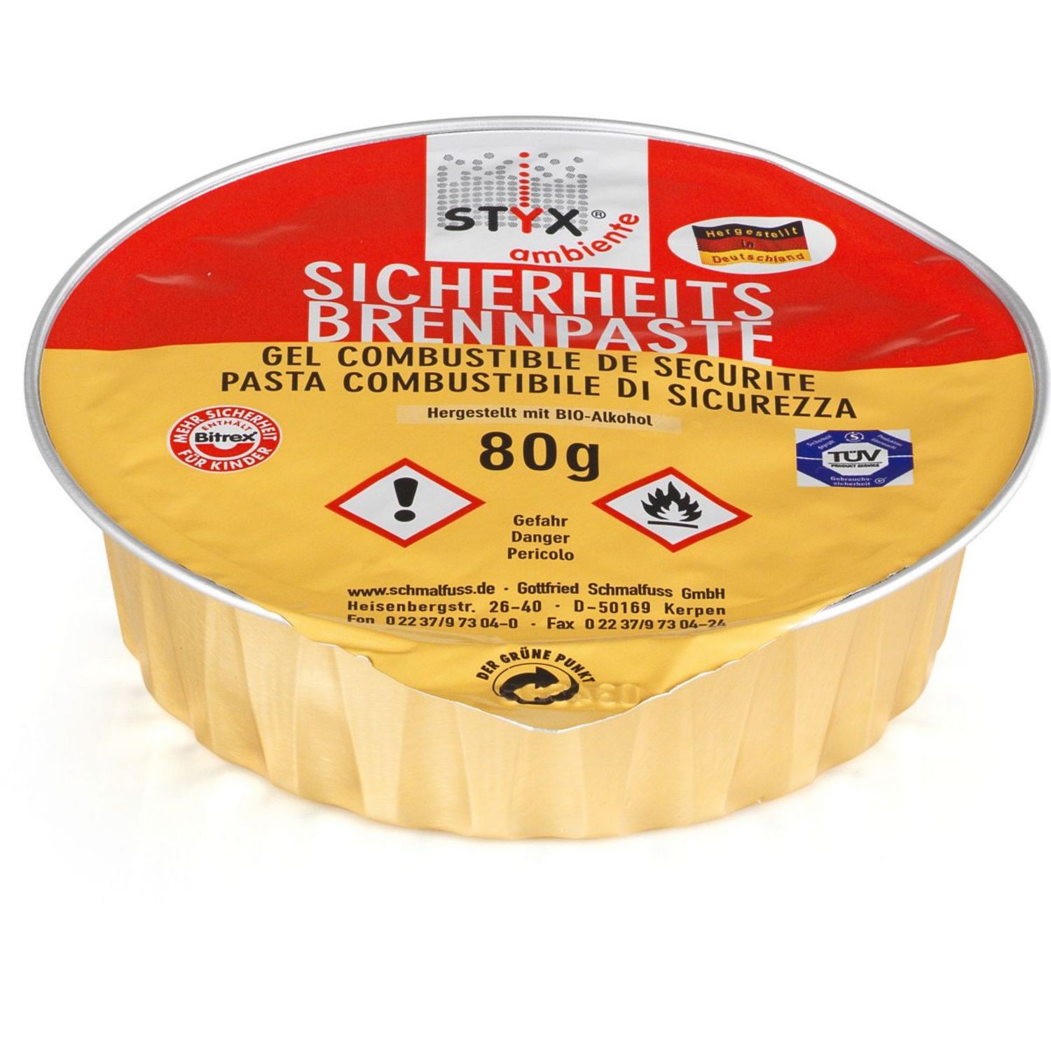 Pâte combustible bte de 3 recharges 80g 1811 : : Cuisine