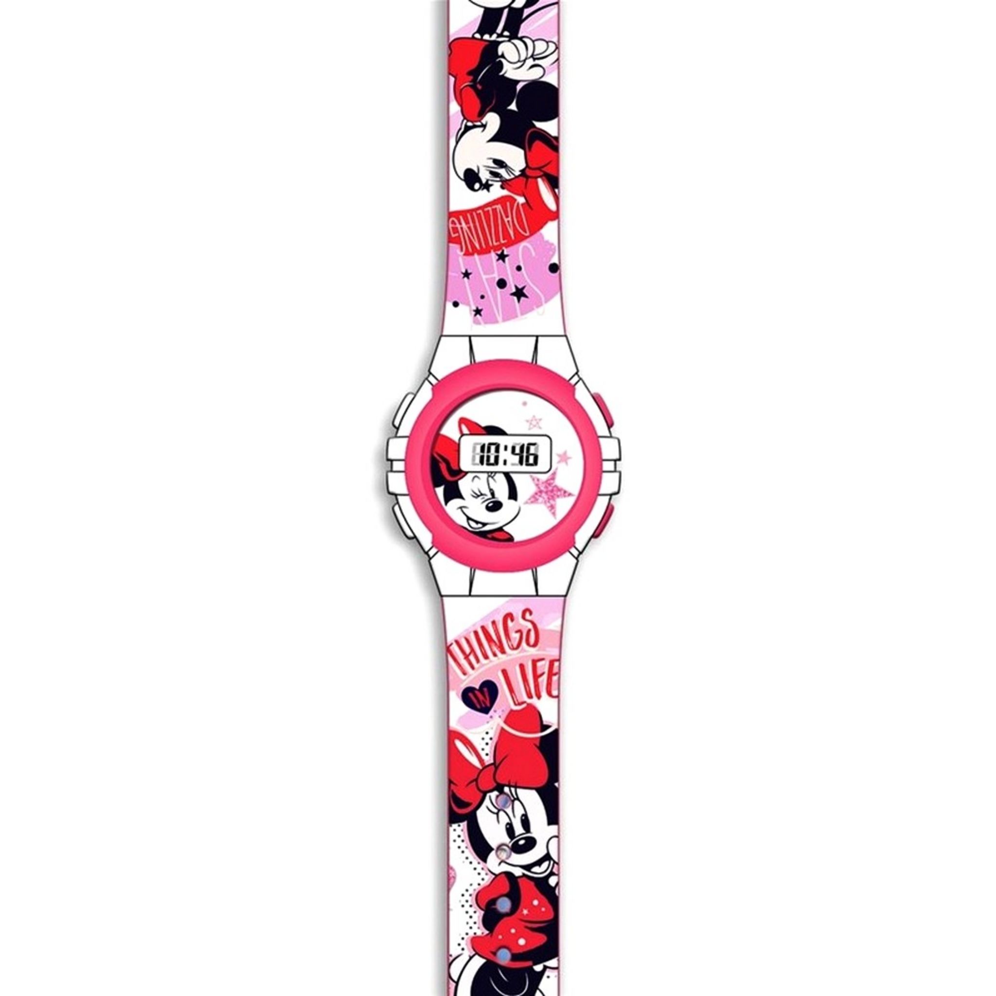 Montre Minnie digitale enfant poign e pas cher Auchan.fr