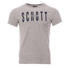 T-shirt Gris Homme Schott Salvin (Gris)