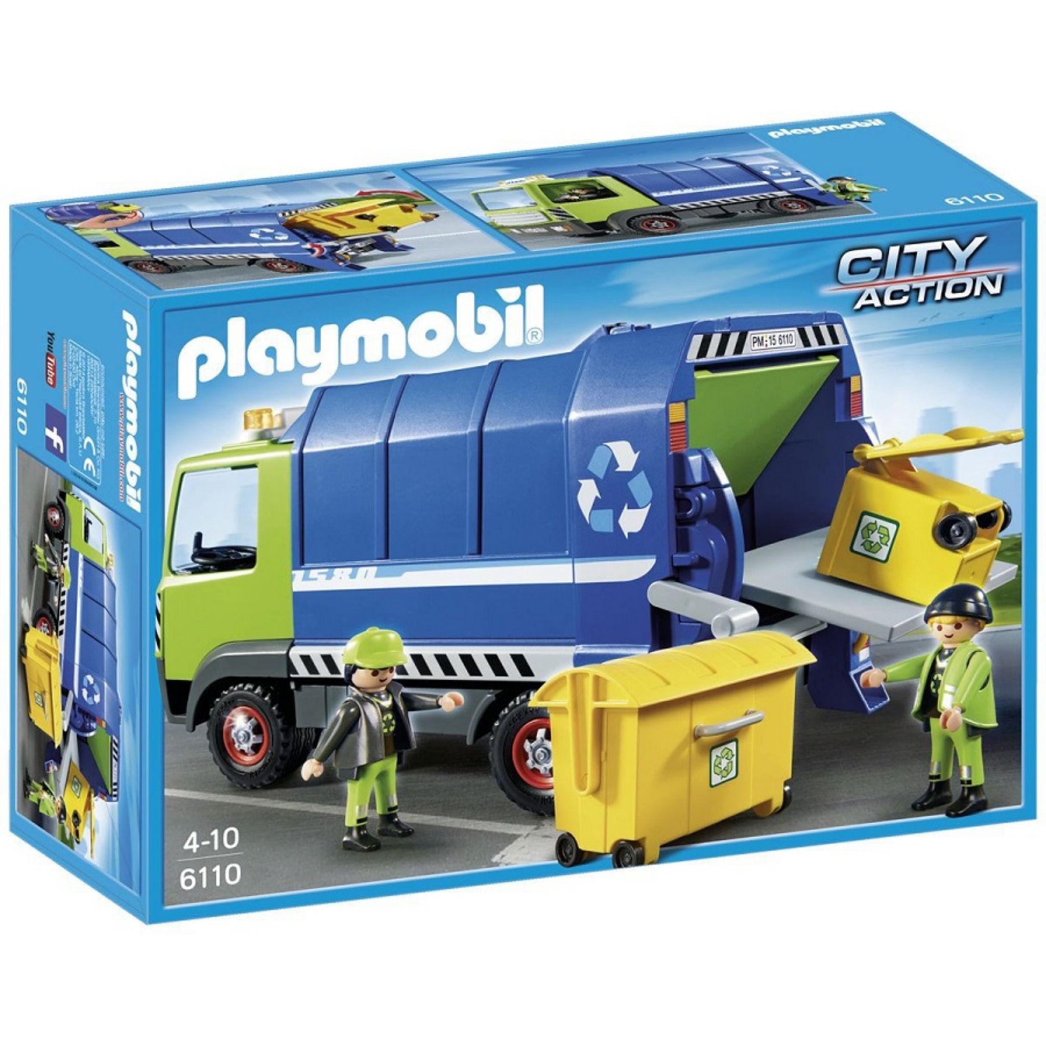 Camion poubelle - pla6774 Playmobil