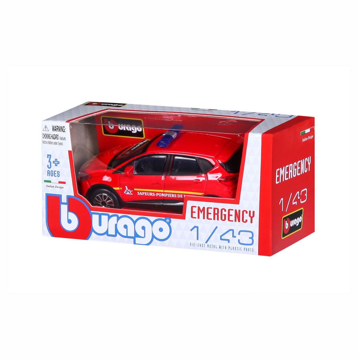 BURAGO Véhicule d'urgence 1/43 ème pas cher 