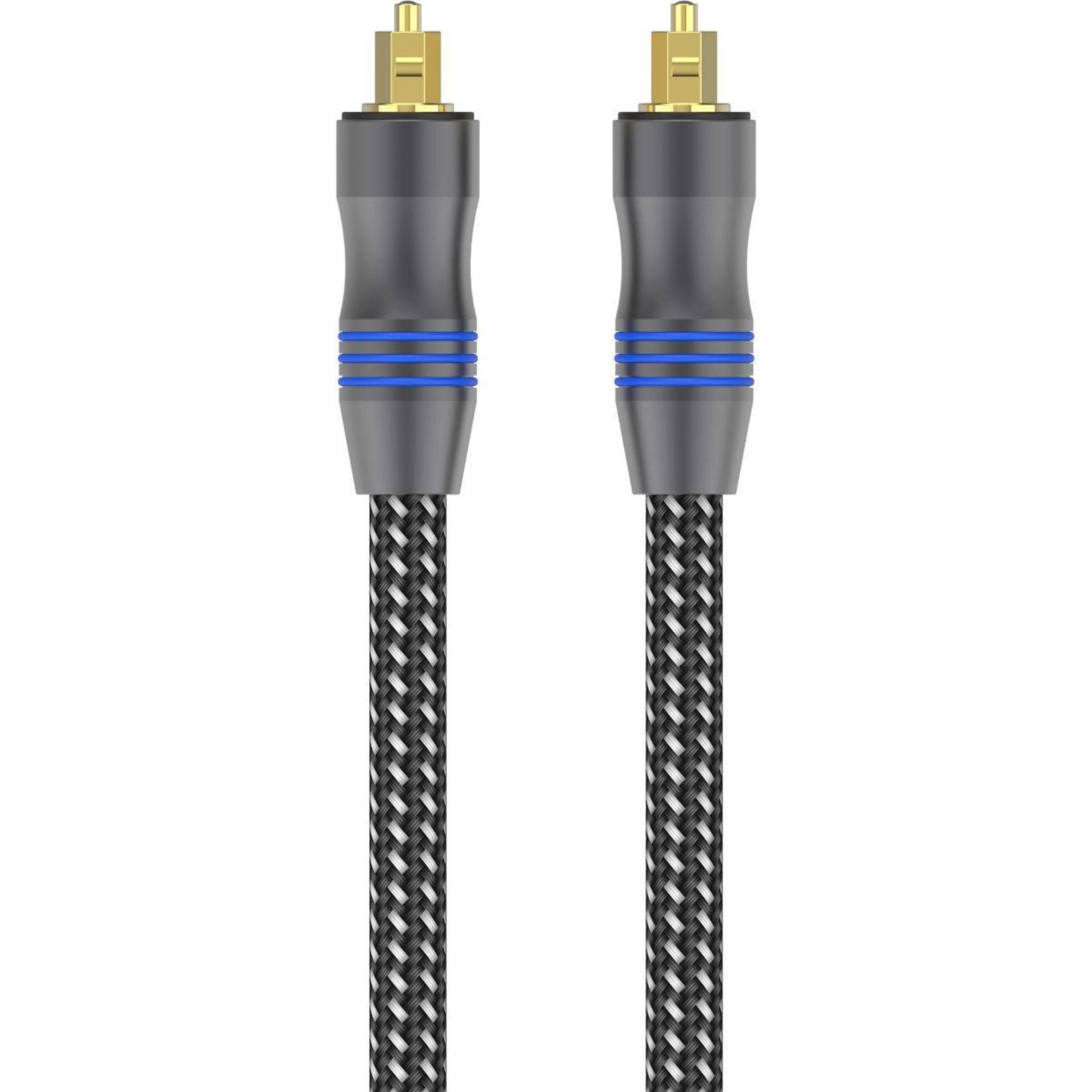 Câble audio à fibre optique Hama ODT (Toslink) mâle 1.5M